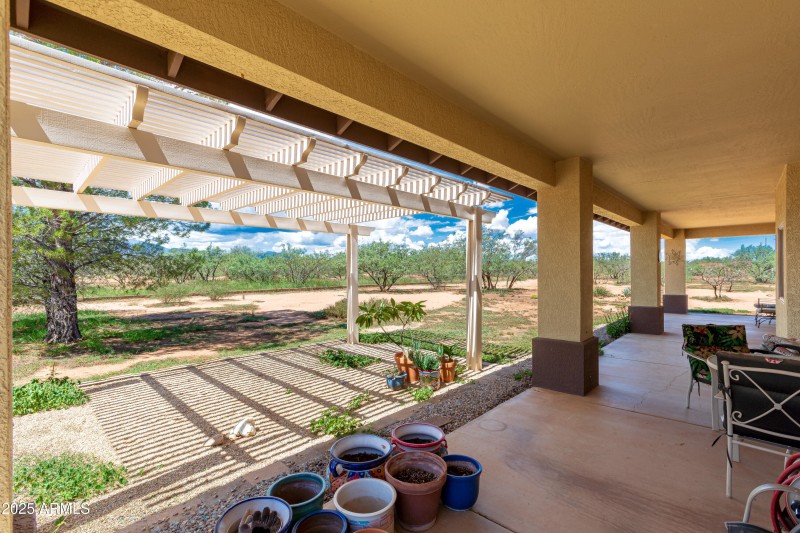 Covered Back Patio