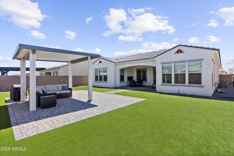 One of the larger yards in area