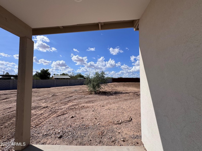 back patio fence view 2