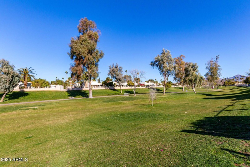 located directly on the greenbelt path