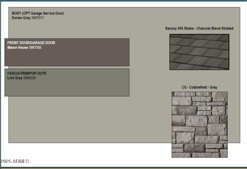 Lot 256 Ext Color Scheme