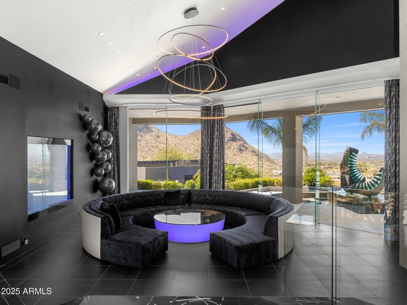 great room custom lighting