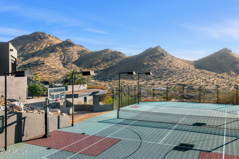 private sports court