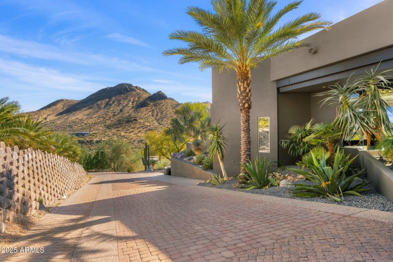 driveway mountain views