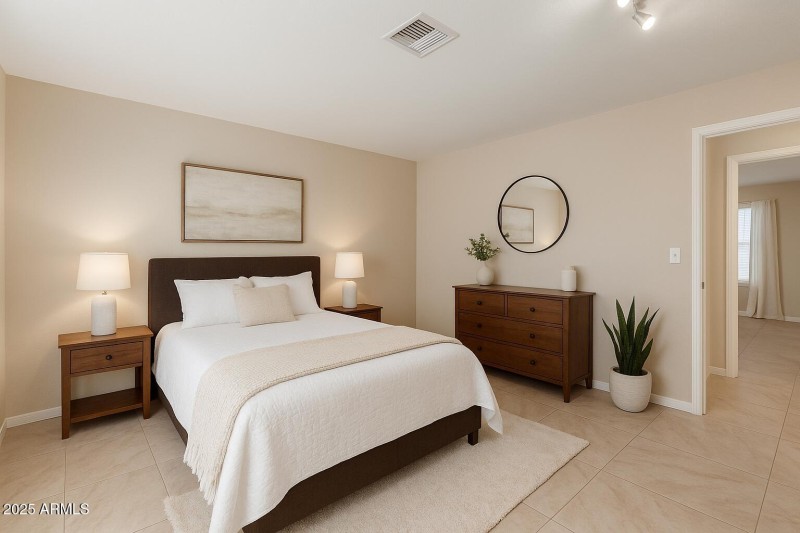 Virtual Bonus Room as Bedroom