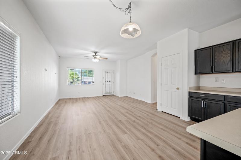 Eat-In-Kitchen & Living Room