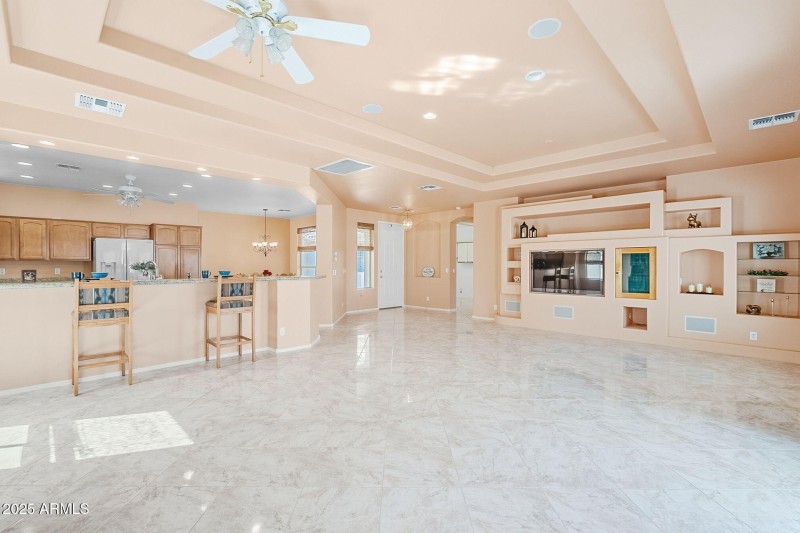 Custom Designer Tray Ceiling