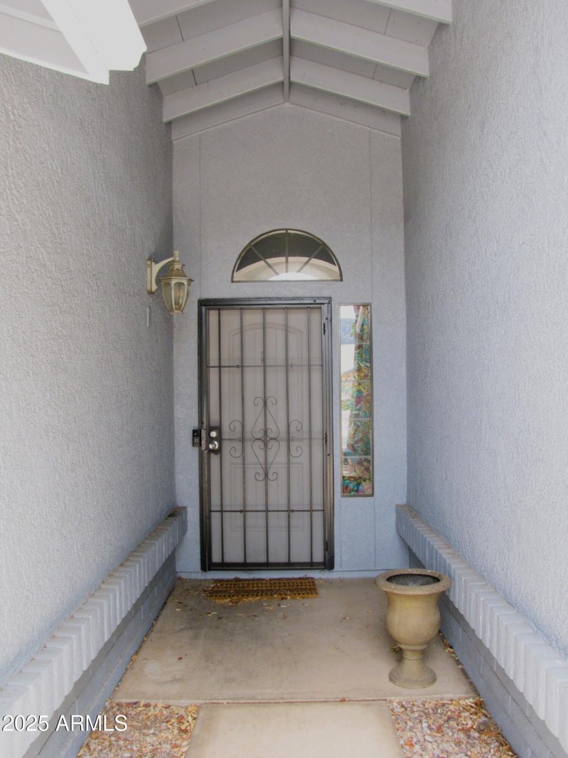Front covered porch