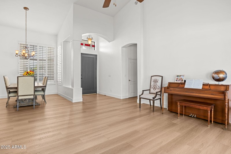 Dedicated dining space