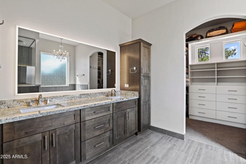 Master Bathroom Double Vanity