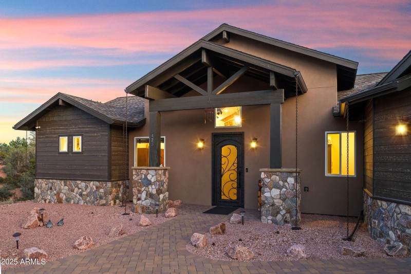 Twilight Front Entrance