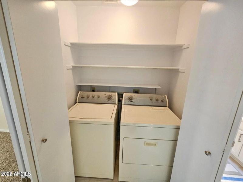 Washer Dryer Closet