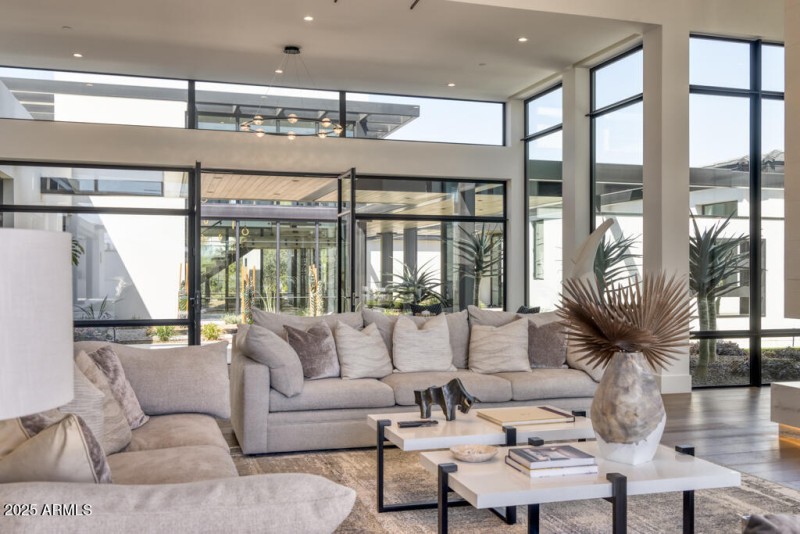 Great Room with Glass Walls