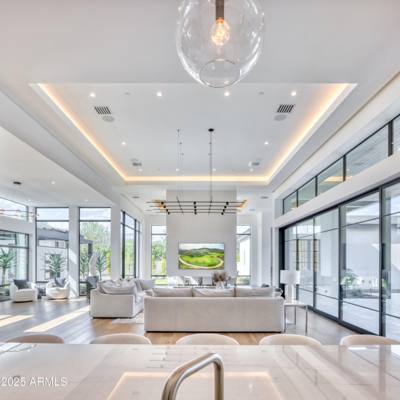 Kitchen into Great Room