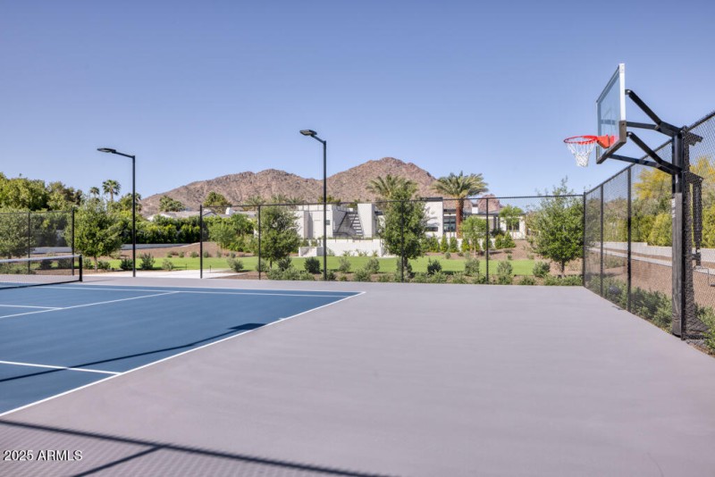 Tennis +Pickle Ball View