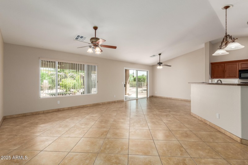 Family Room & Dining room