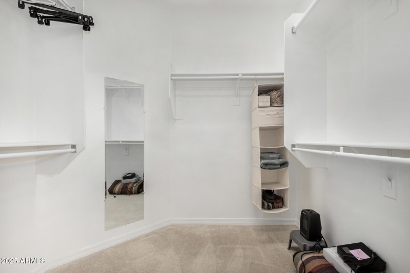 Extra Large Primary Closet