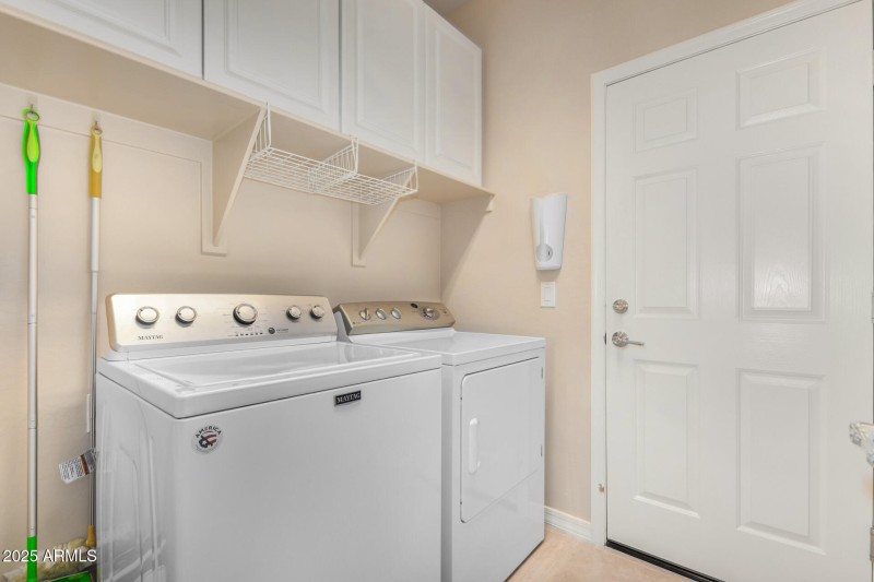 Laundry w/ Cabinetry