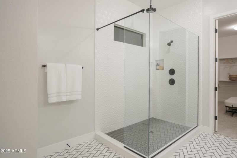 OWNER'S TILED SHOWER
