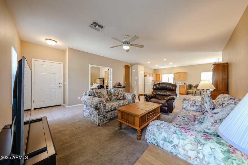 Den/Flex Room off Family Room