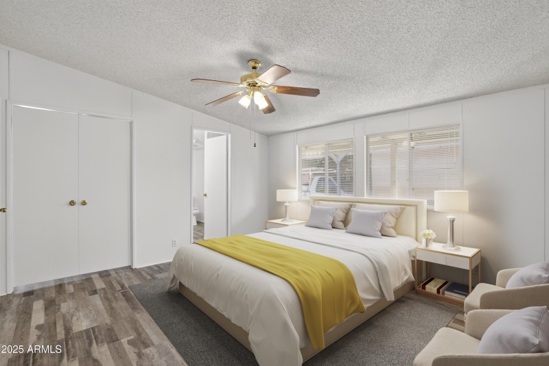 Primary Bedroom (Staged)