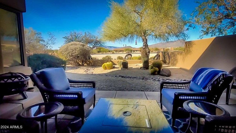 A backyard with views!