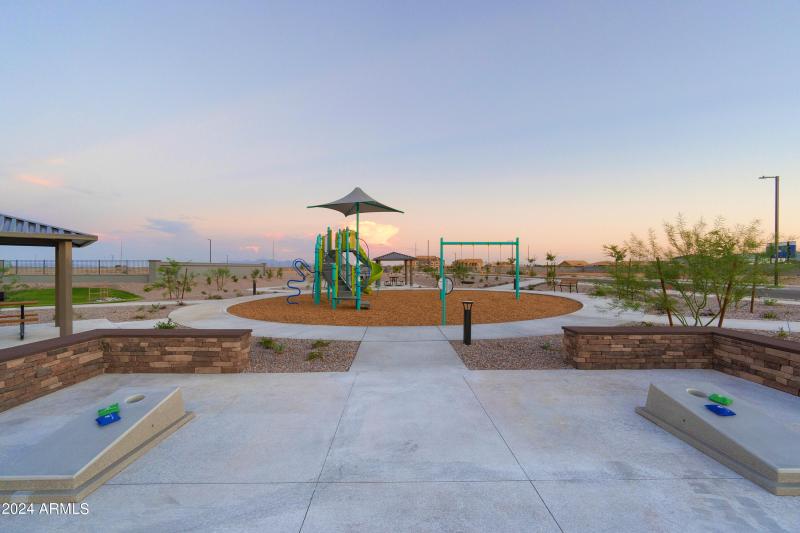 CORN HOLE AREA