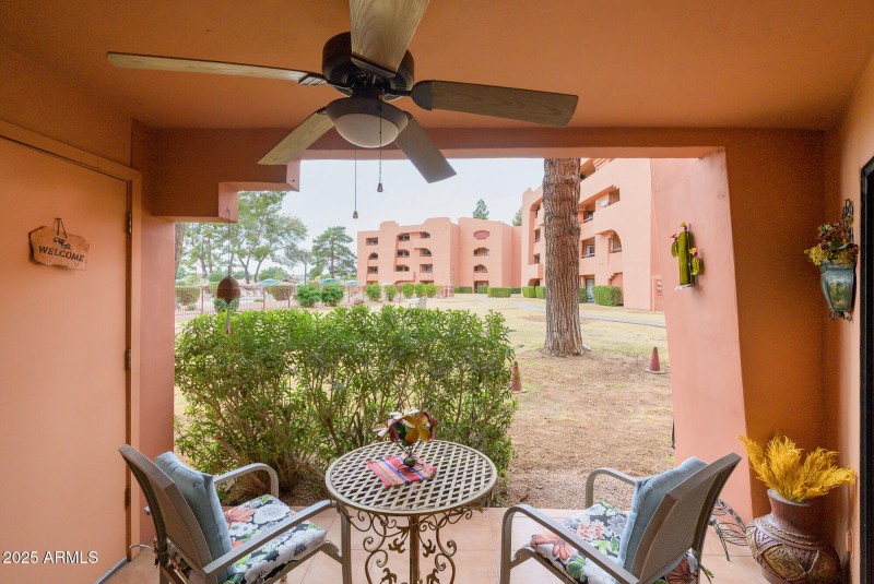 Beautiful Patio View