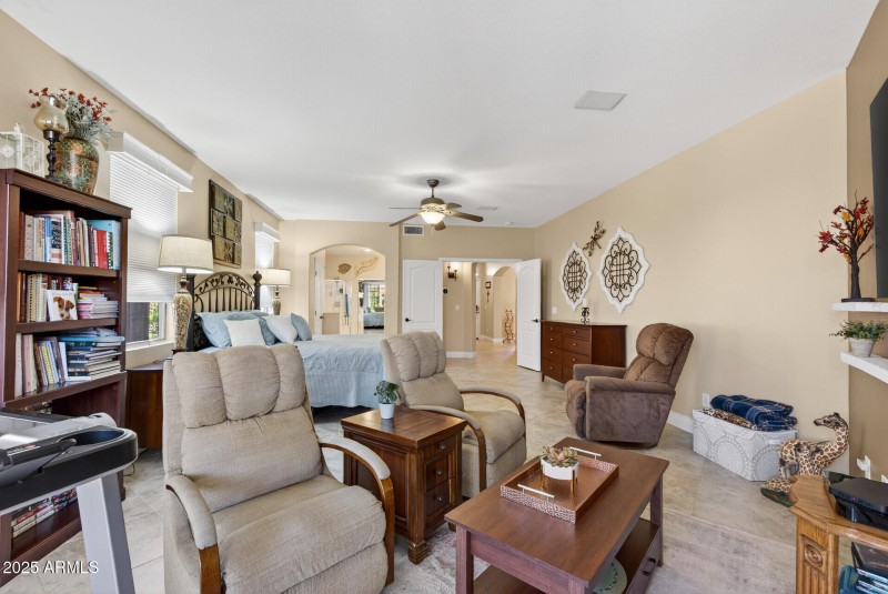 Owner's Suite from Sitting Area