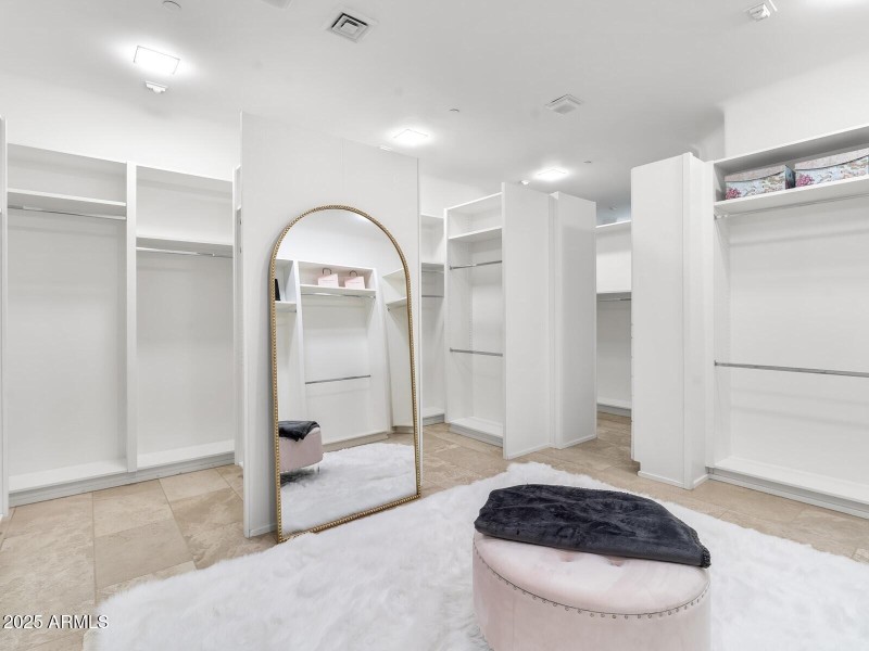 Primary Walk In Closet