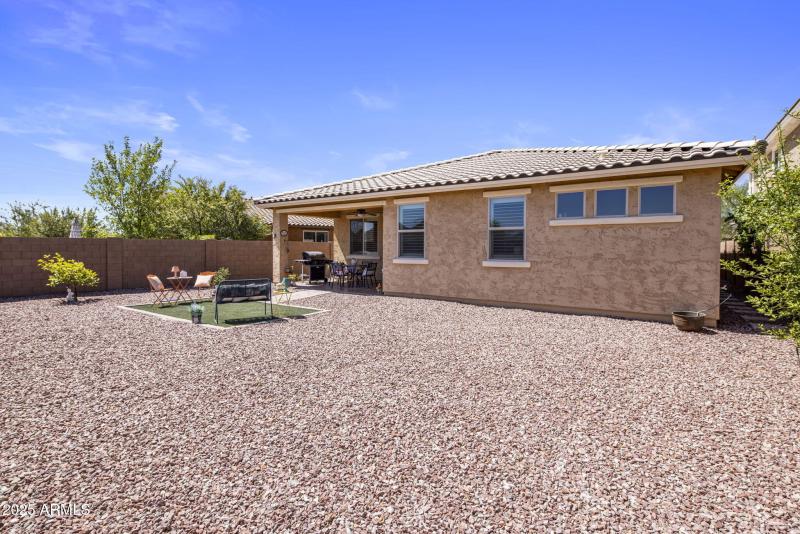 Plenty of room for a pool or BBQ