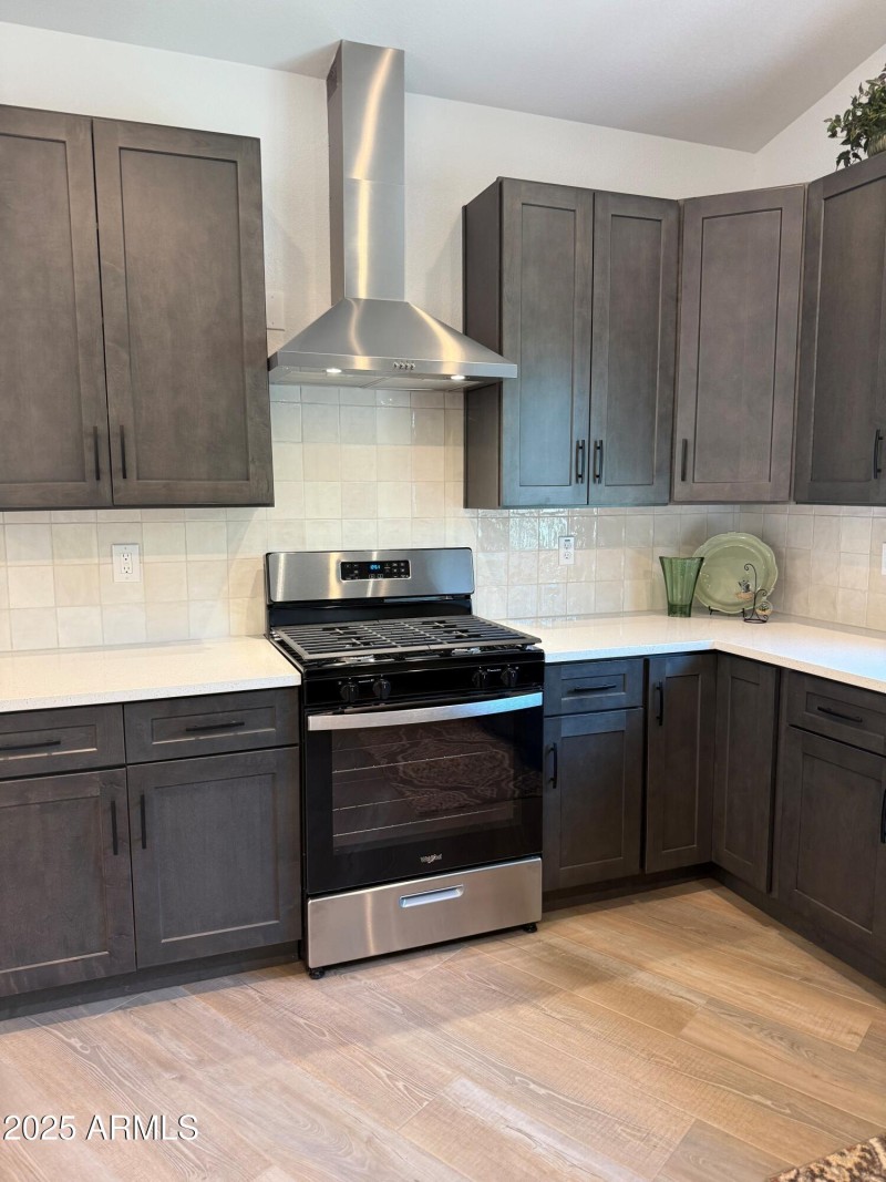 Gas Range w/ SS Hood