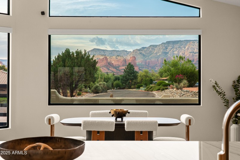 Red Rock views from Kitchen