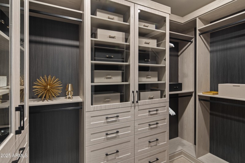 Primary Custom Walk-in Closet