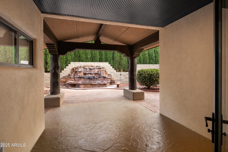 Rear Covered Patio - View 1