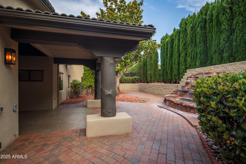 Rear Covered Patio - View 2