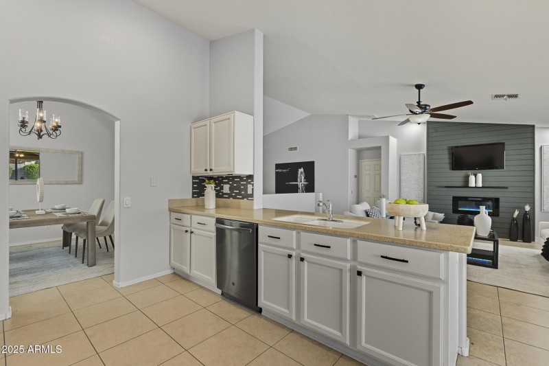 Kitchen to Dining Room