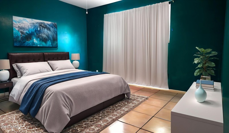 Virtual Staged Bedroom 2