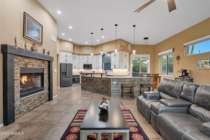 Family Room to Kitchen