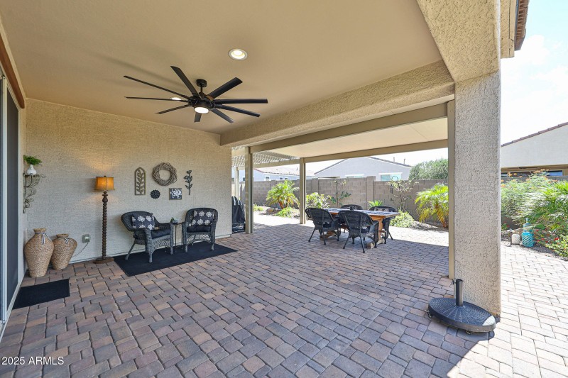 Oversized Covered Patio