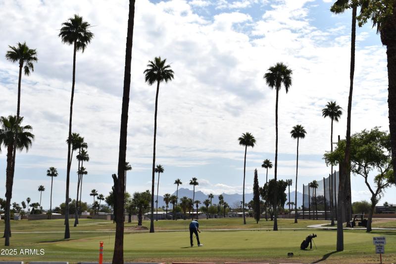 CALLAWAY DESERT SANDS PUTTING PRACTICE