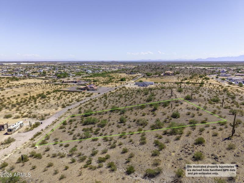 UAS View to East