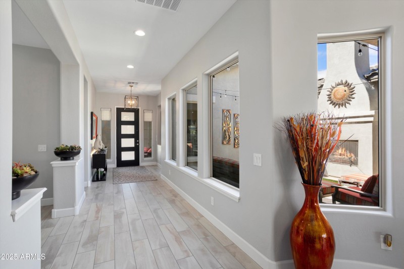 Hall to Foyer/Front Door