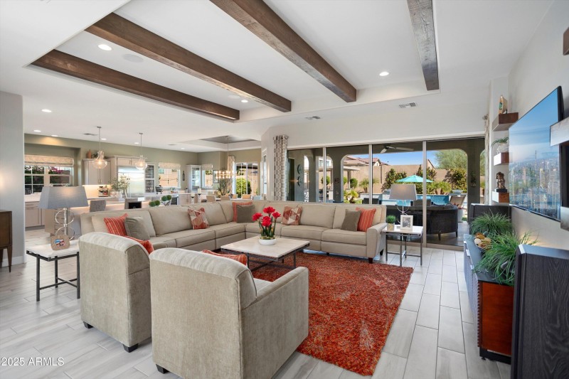 Multi-Pane Sliders at Great Room