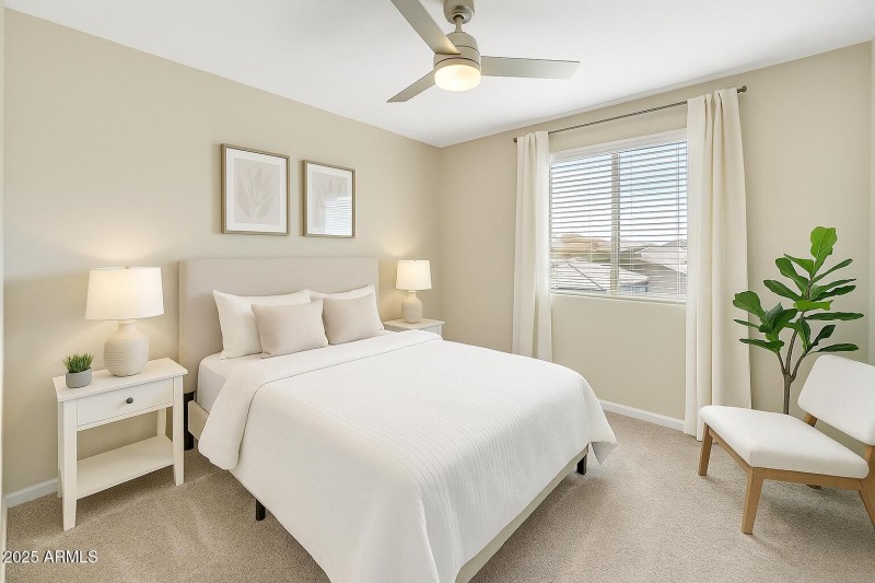 Bedroom 3 Virtually Staged