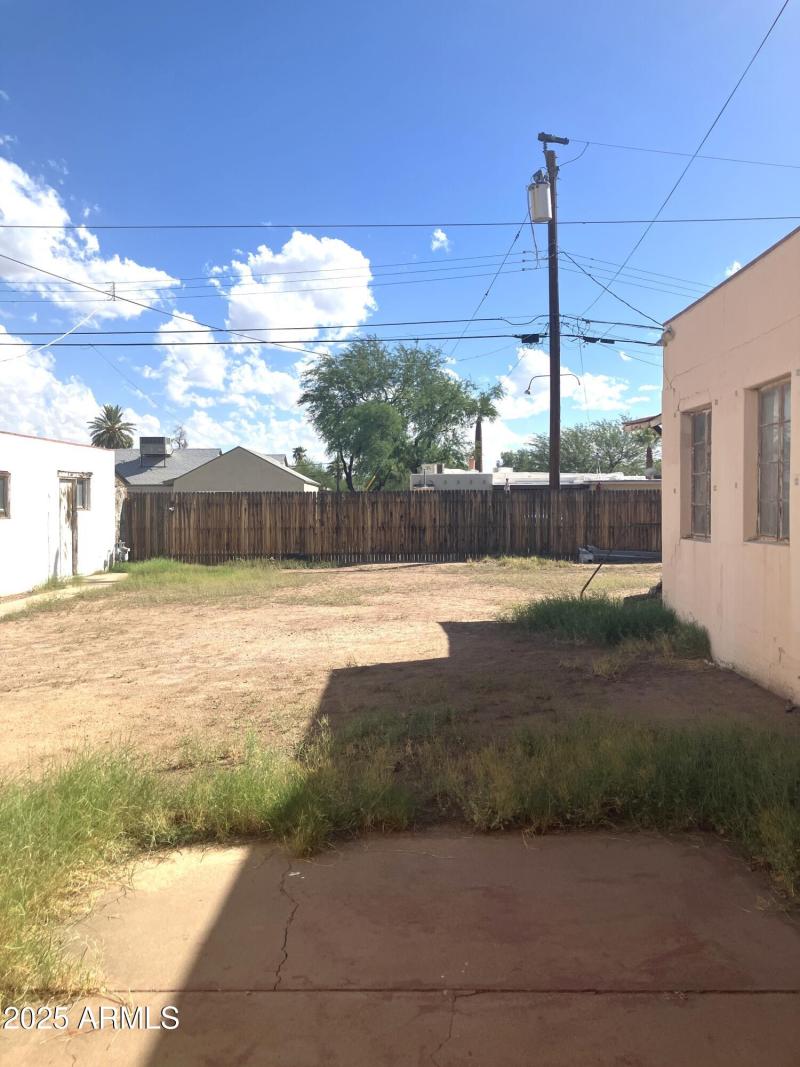 From Backyard Patio Off Living Room