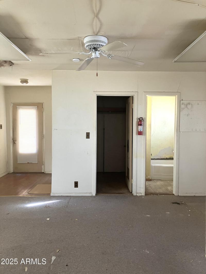 Living Room of the 528sf MIL Suite