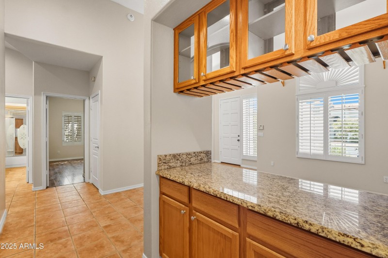 Dry Bar & Stemware Rack