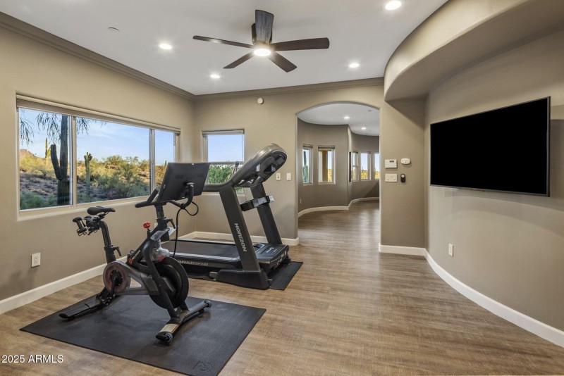 Downstairs bonus room