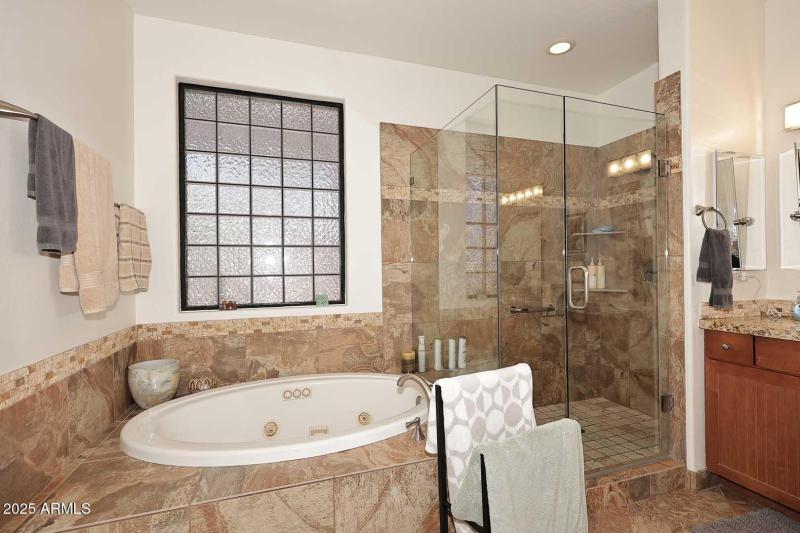 Primary Bath-Jetted Tub